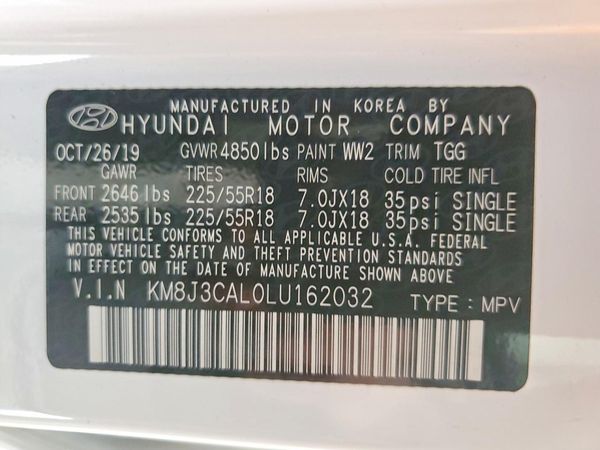 2020 HYUNDAI TUCSON