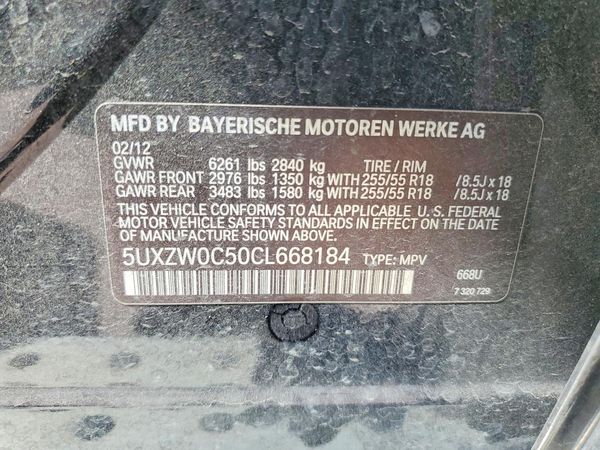 2012 BMW X5 xDrive35d