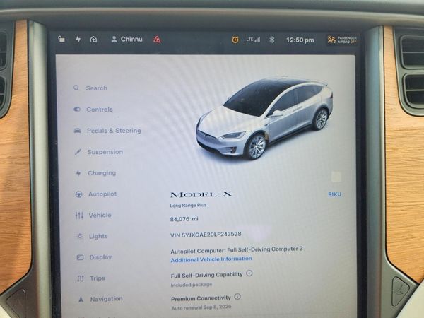 2020 TESLA MODEL X