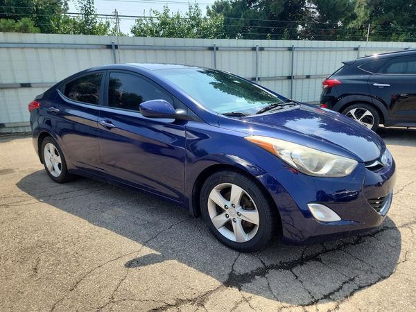 2013 HYUNDAI ELANTRA — Passenger 3/4