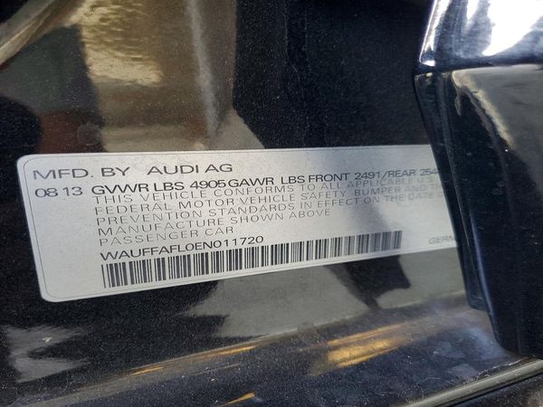 2014 AUDI A4 quattro Premium Plus