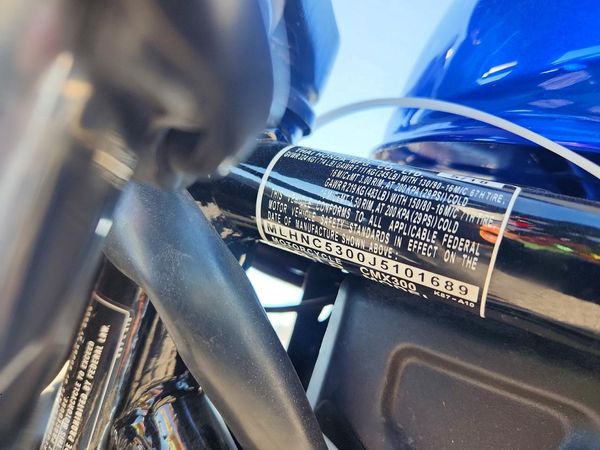 2018 HONDA CM CYCLE