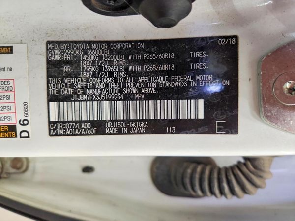 2018 LEXUS GX 460 Base