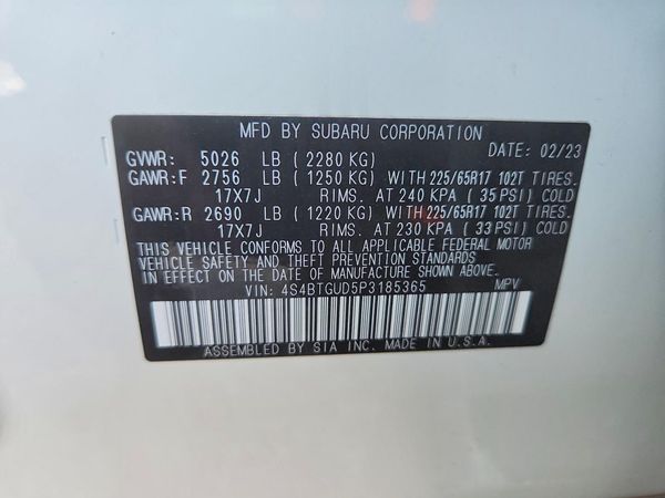 2023 SUBARU OUTBACK WILDERNESS