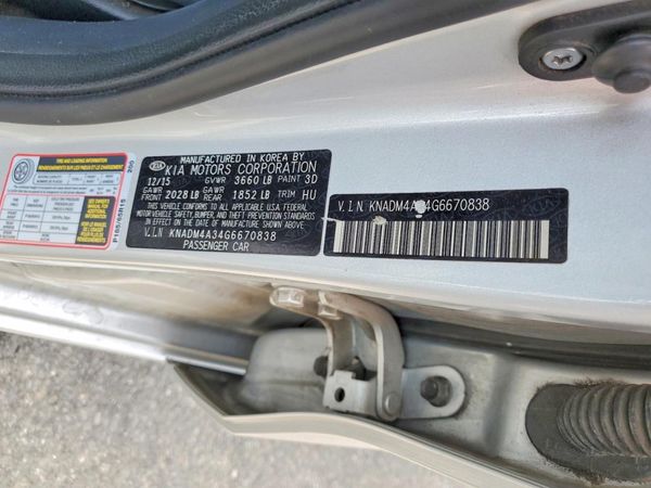 2016 KIA RIO LX A/T