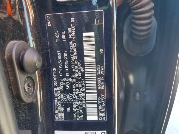 2018 TOYOTA 4RUNNER