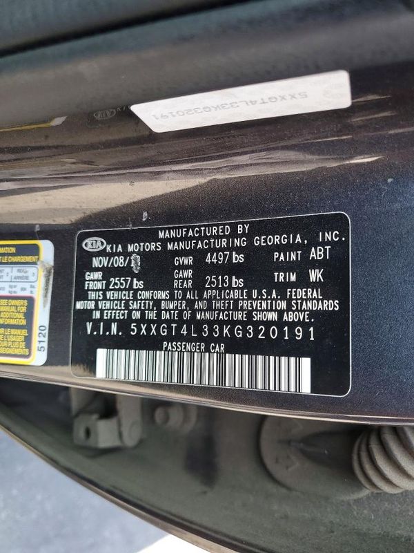 2019 KIA OPTIMA LX, S