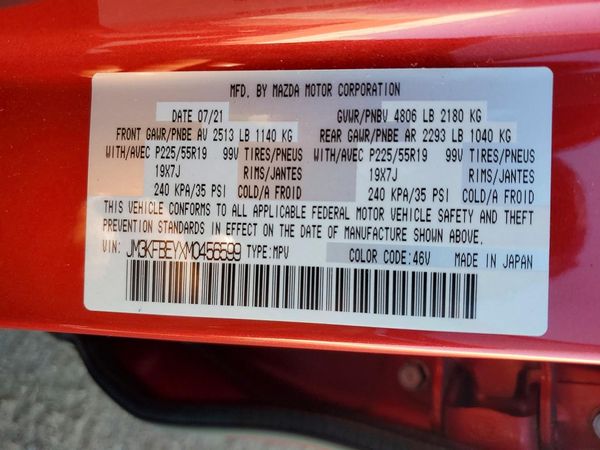 2021 MAZDA CX-5 Signature