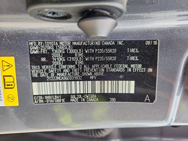 2016 LEXUS RX