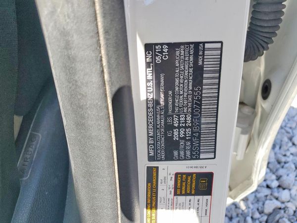 2015 MERCEDES-BENZ C Base