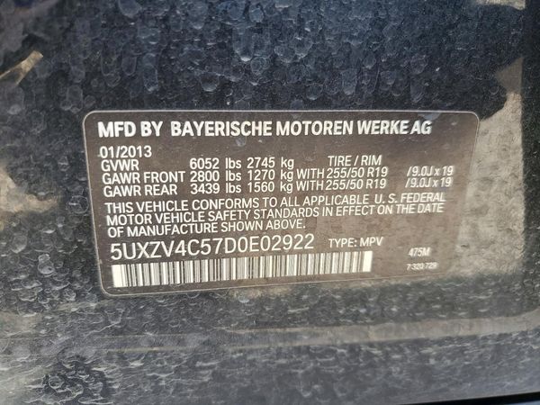 2013 BMW X5