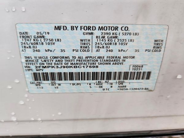 2019 FORD EDGE