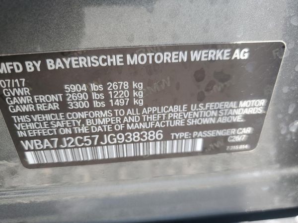 2018 BMW 740 xDrive