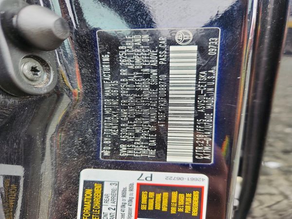 2015 TOYOTA CAMRY