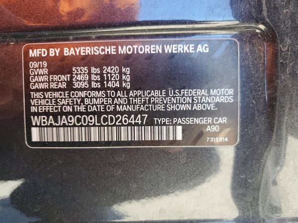 2020 BMW 530E