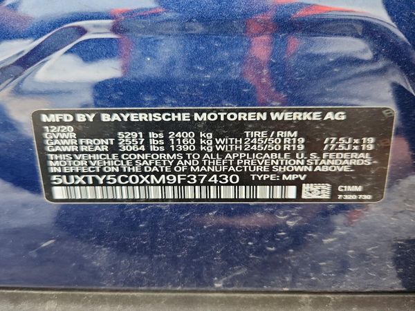 2021 BMW X3 xDrive30i