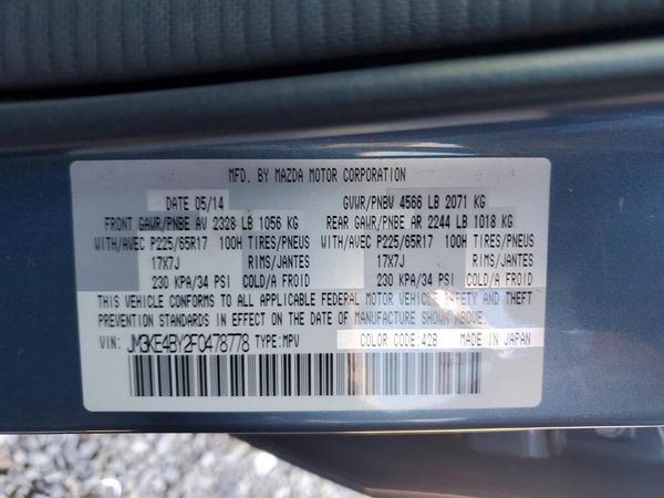 2015 MAZDA CX-5