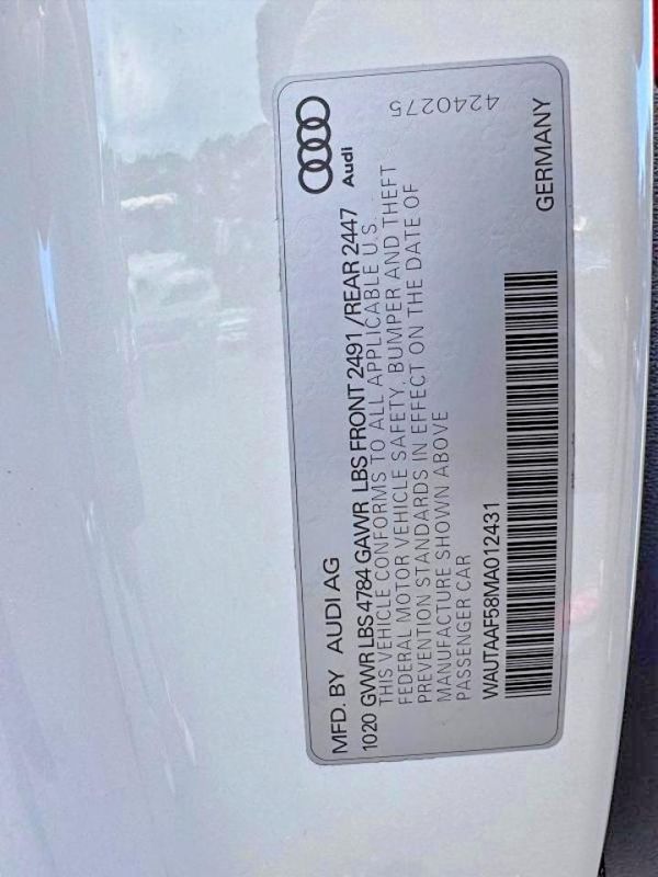 2021 AUDI A5 quattro Premium Plus