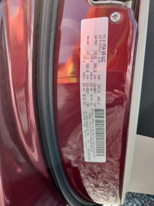 2019 CHRYSLER PACIFICA