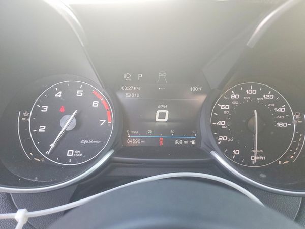 2019 ALFA ROMEO GIULIA TI RWD — ODOM