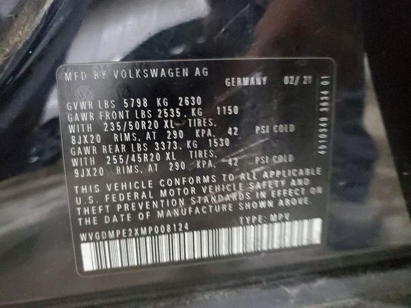 2021 VOLKSWAGEN ID.4