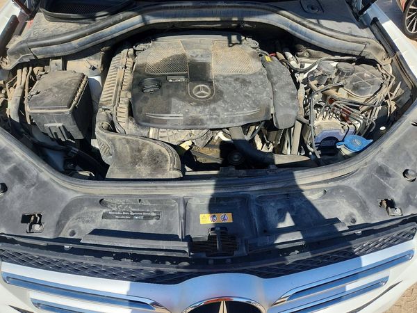 2017 MERCEDES-BENZ GLE GLE350 — Engine bay