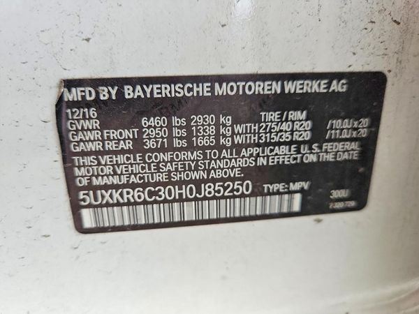 2017 BMW X5 xDrive50i
