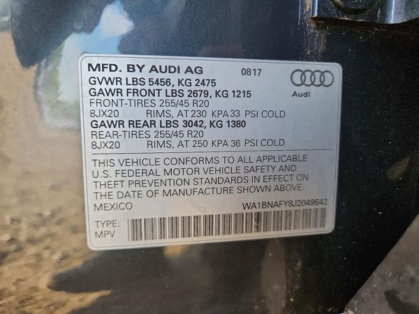 2018 AUDI Q5