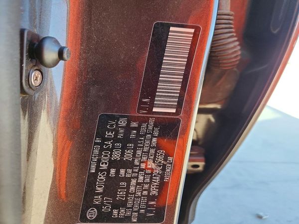 2017 KIA FORTE