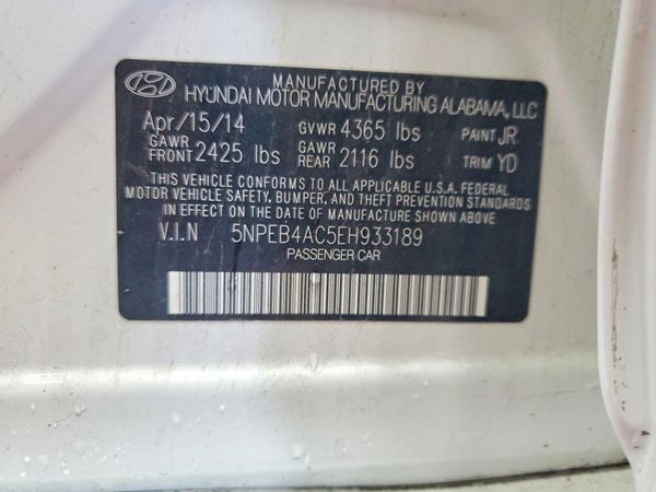2014 HYUNDAI SONATA GLS/ GLS Popular