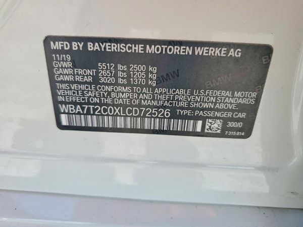 2020 BMW 740
