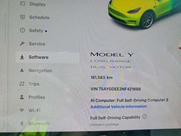 2022 TESLA MODEL Y