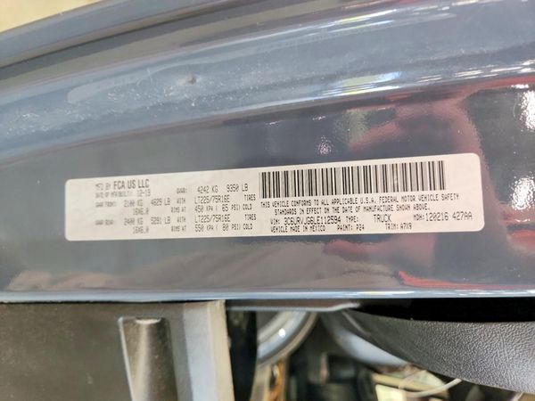 2020 RAM PROMASTER 3500 VF