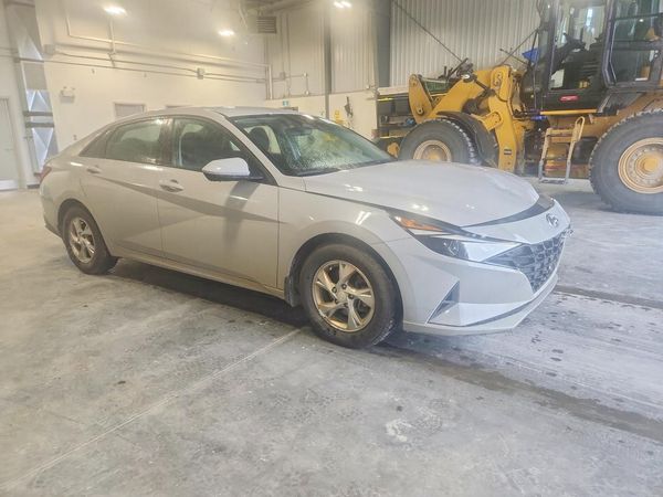 2021 HYUNDAI ELANTRA Blue