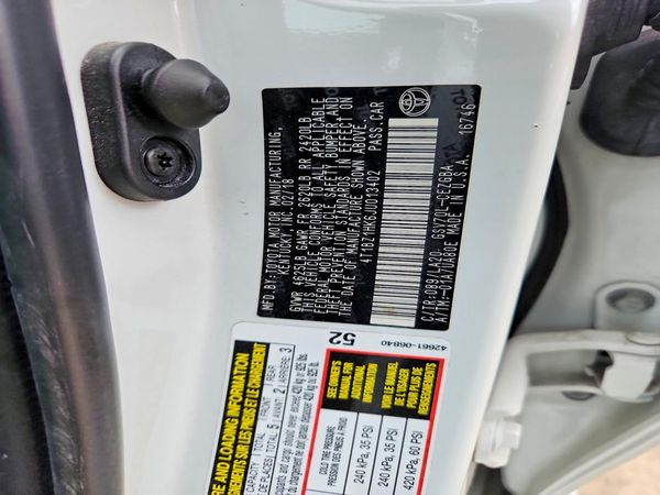 2018 TOYOTA CAMRY