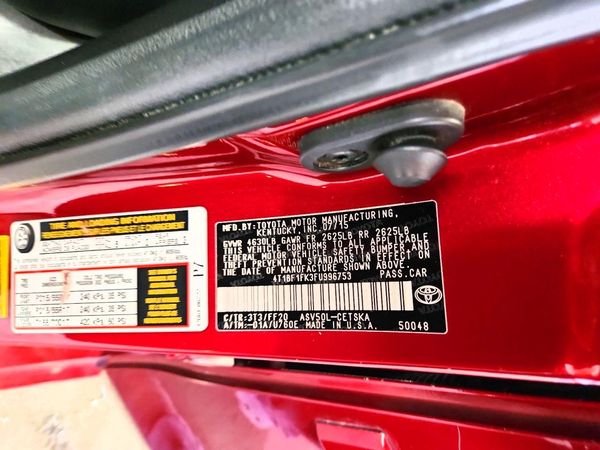 2015 TOYOTA CAMRY