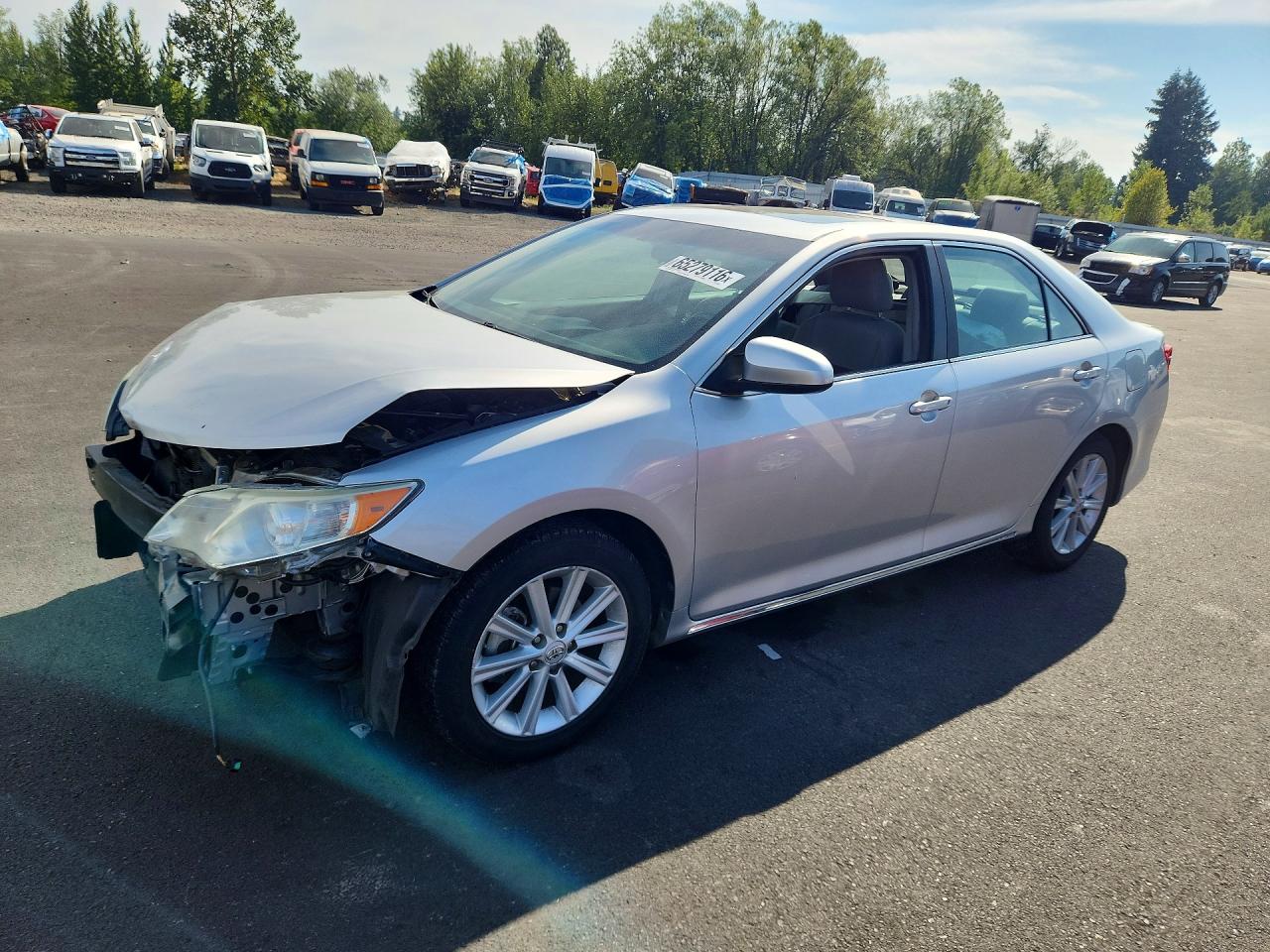 2013 TOYOTA CAMRY — Front 3/4