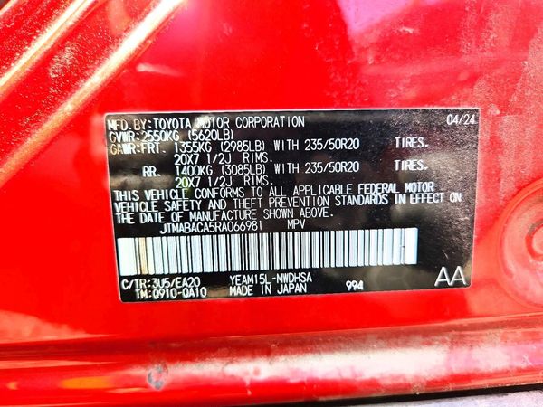 2024 TOYOTA BZ4X