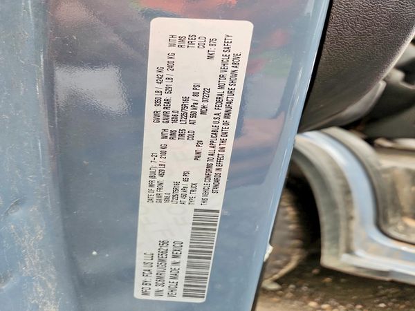 2021 RAM PROMASTER 3500
