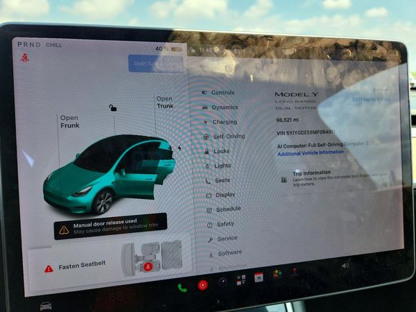 2021 TESLA MODEL Y