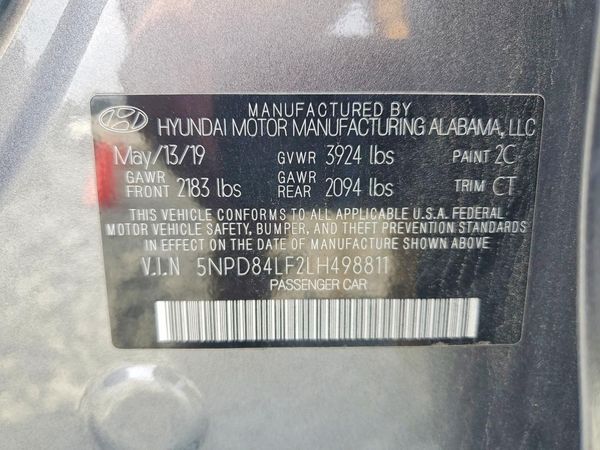 2020 HYUNDAI ELANTRA