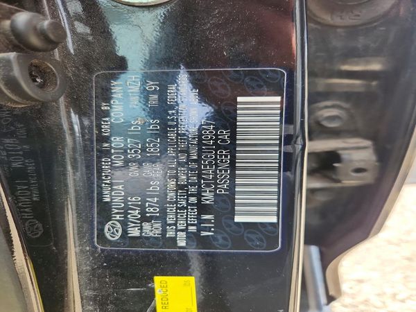 2016 HYUNDAI ACCENT GS / GLS