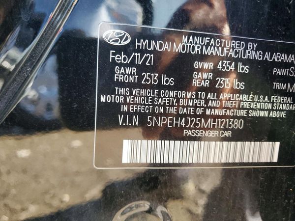 2021 HYUNDAI SONATA Limited