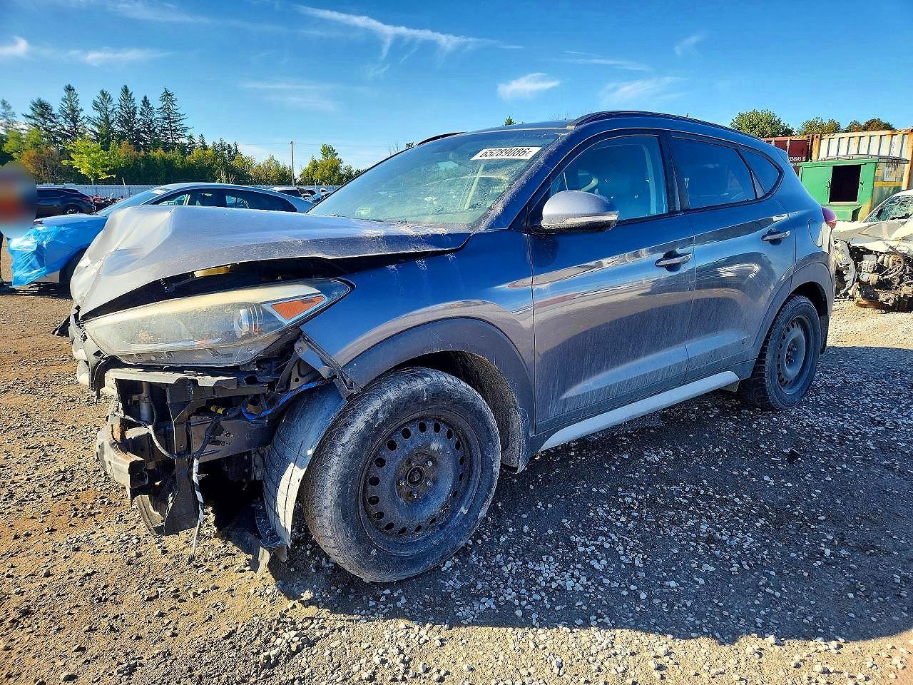 2017 HYUNDAI TUCSON — Front 3/4
