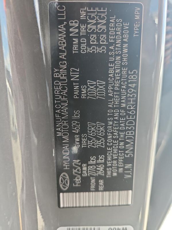 2024 HYUNDAI TUCSON