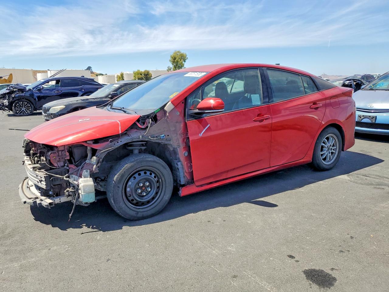 2017 TOYOTA PRIUS Three/Four/Four Adv — Front 3/4