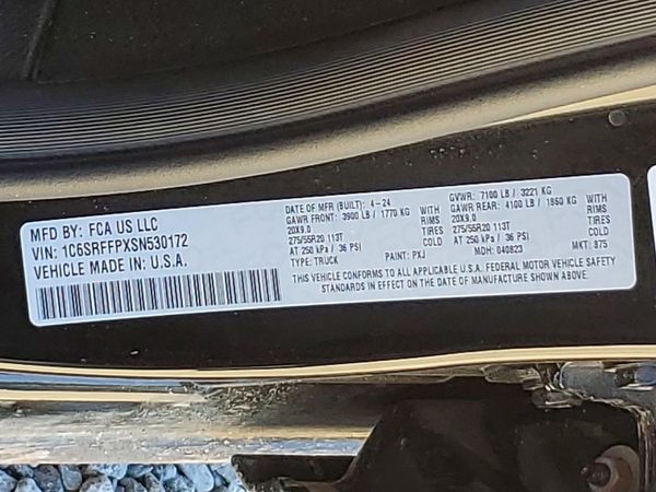 2025 RAM 1500
