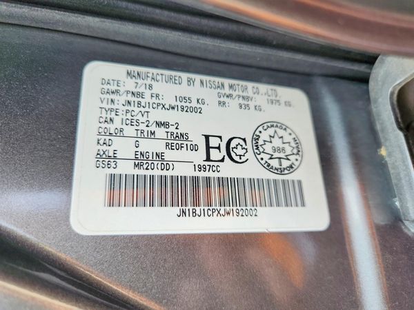 2018 NISSAN ROGUE SPORT