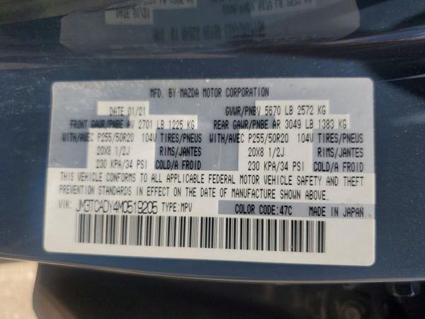 2021 MAZDA CX-9