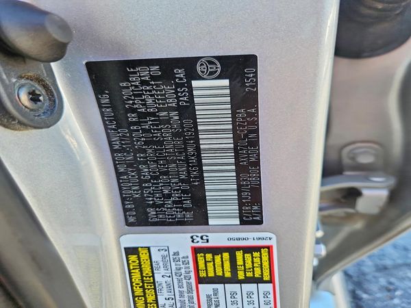 2021 TOYOTA CAMRY XSE